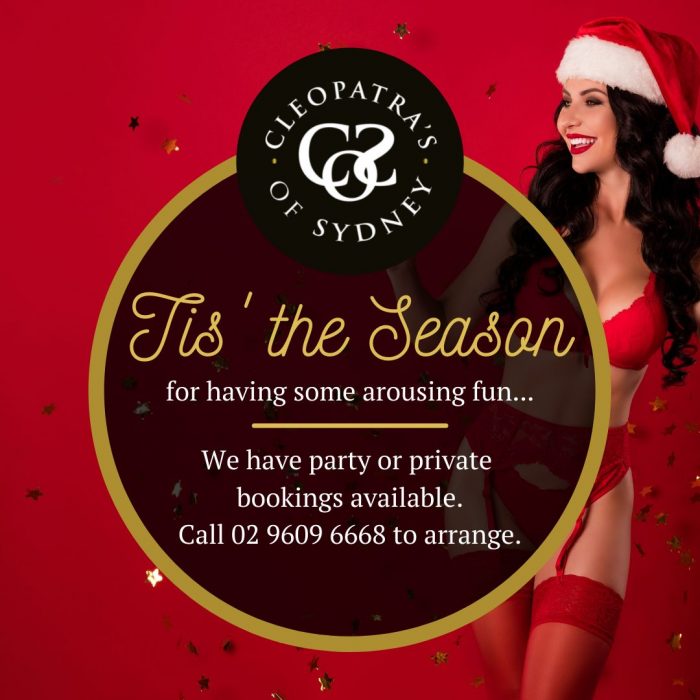 Celebrate Christmas at Cleopatra’s!