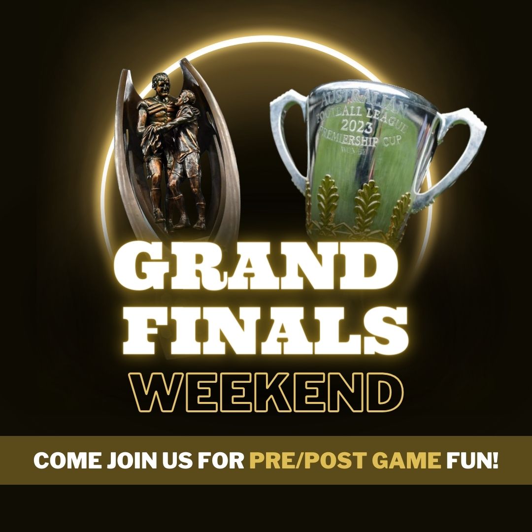 Join us for a weekend of Grand Finals!